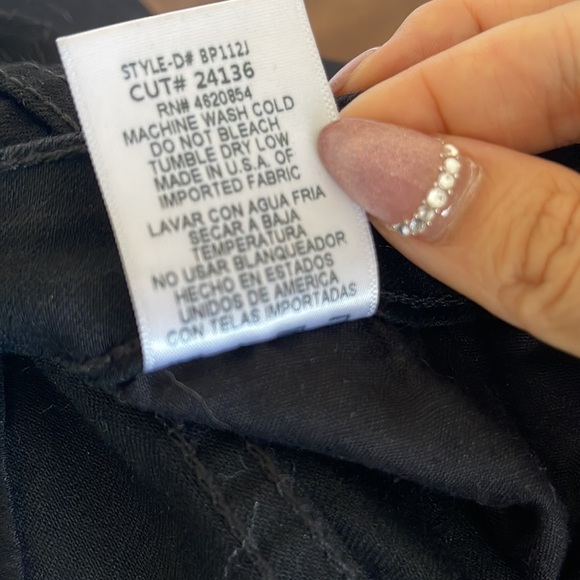 Just Black front straight leg Jean - Picture 6 of 7